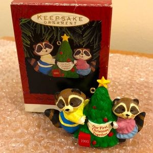 Hallmark MIB 1993 keepsake holiday ornament